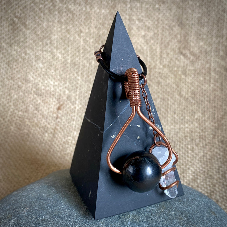 Copper Toppers Shungite Queen