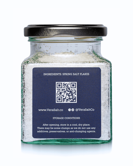Flake Spring Salt (180g) | Microplastic Free