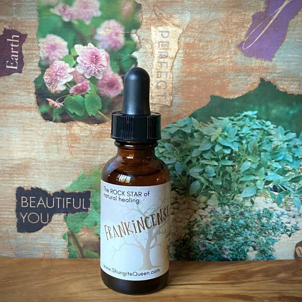 Frankincense Oil, Infused from Whole Boswellia Resin 1 oz