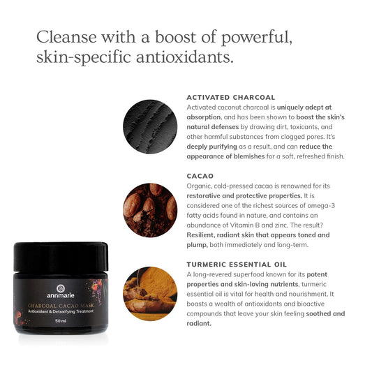 Charcoal Cacao Mask 50ml