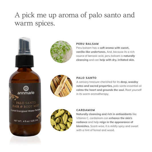 Palo Santo Hair & Body Mist 4oz