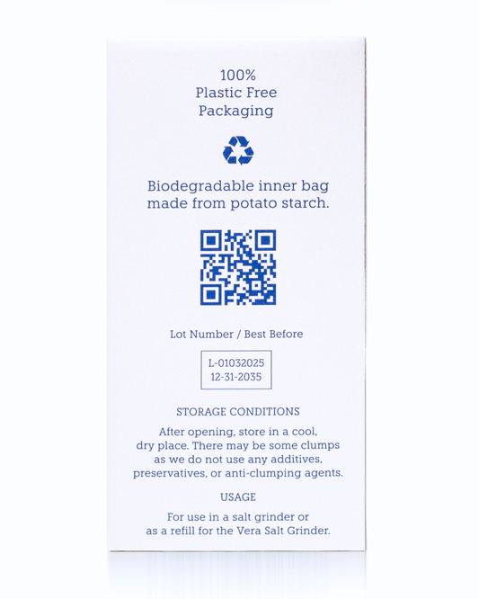 Salt Crystal Grinder Refill (350g) | Microplastic Free