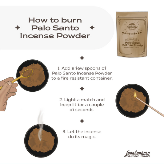 Premium Palo Santo Incense Powder 4 oz
