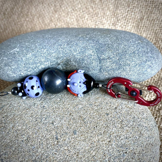 Shungite & Dracula Halloween Clip-On Necklace - Shungite Queen