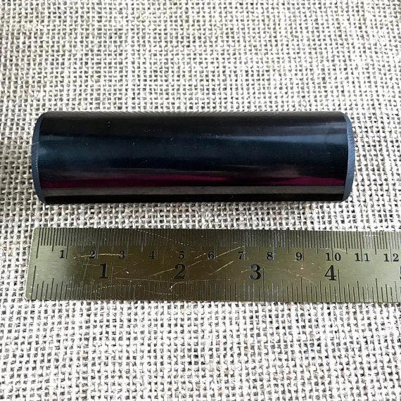 Shungite Harmonizers, 10cm, Set, Shungite and Steatite, Soapstone, EMF, Chakra Balancing - Shungite Queen