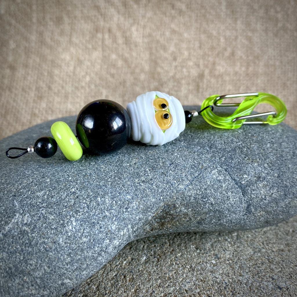 Shungite & Mummy Halloween Clip-On Necklace - Shungite Queen
