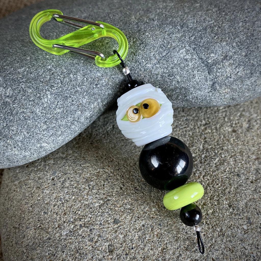 Shungite & Mummy Halloween Clip-On Necklace - Shungite Queen