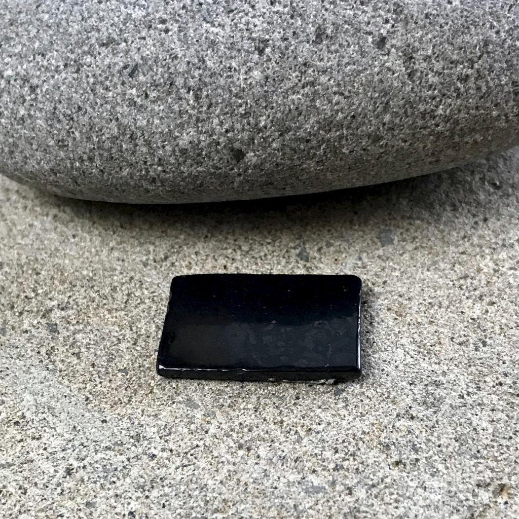 Shungite Phone Plate, Rectangular w/Adhesive - Shungite Queen