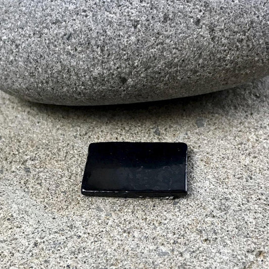 Shungite Phone Plate, Rectangular w/Adhesive - Shungite Queen