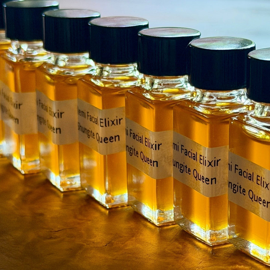 Elemi Facial Elixir supports collagen and EMF protection