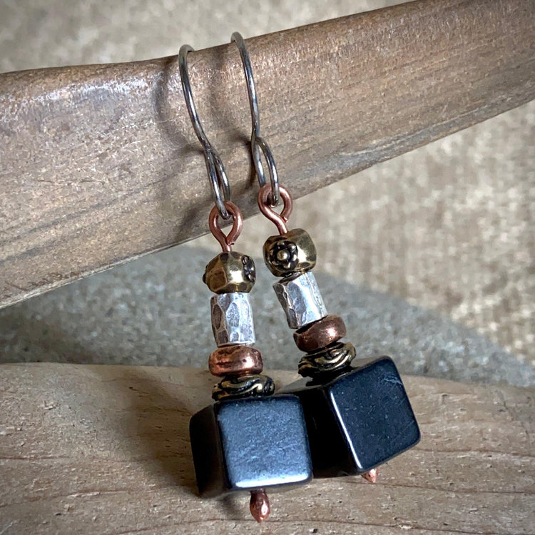 Shungite earrings Shungite Queen