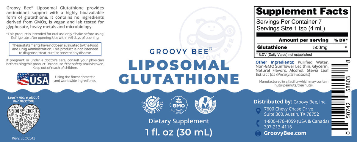 Liposomal Glutathione 1 fl. oz (30ml)