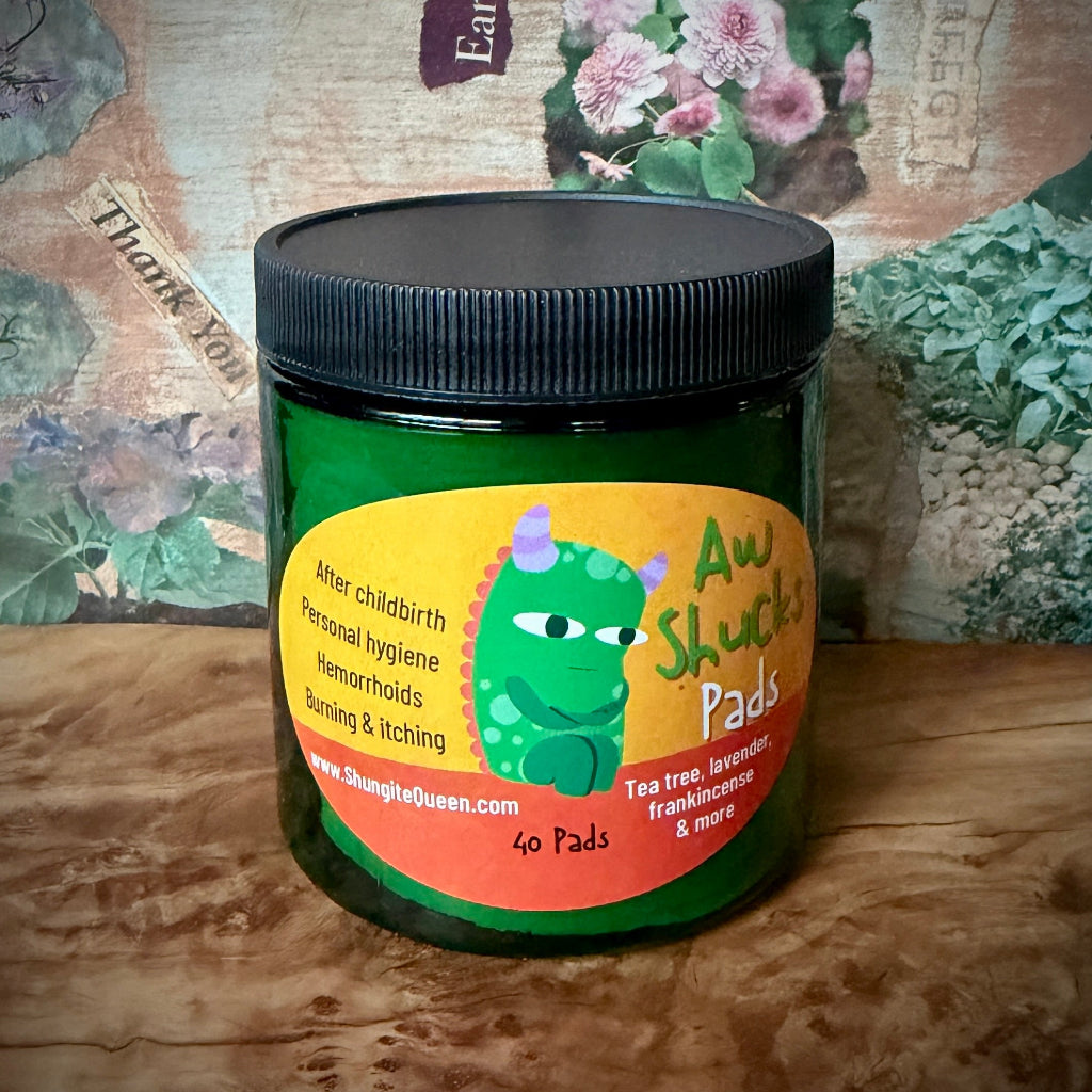Aw Shucks Pads | Herbal Peri Care, Postpartum Padsicles, Hemorrhoids
