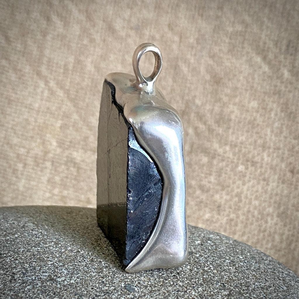 BIG DADDY Elite Shungite Pendant 40g Sterling Silver Lost Wax Casting