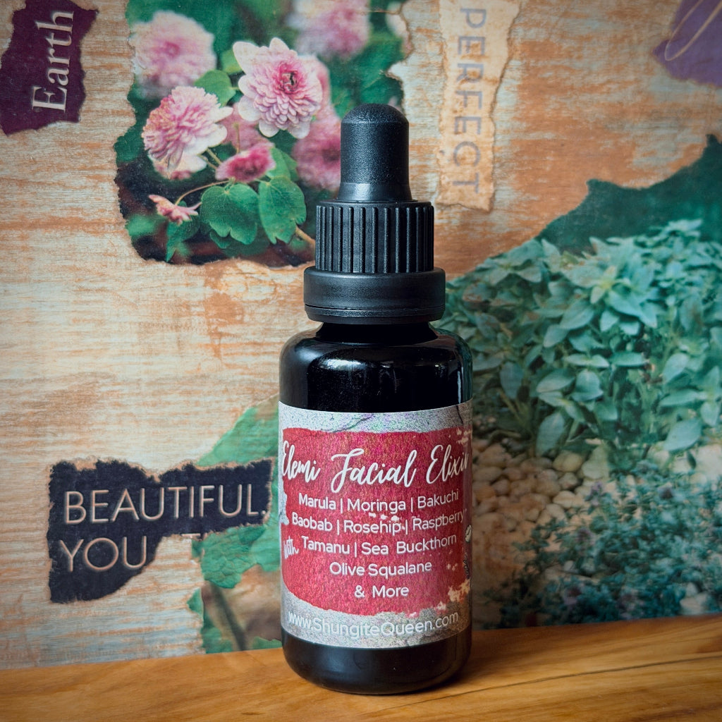 Elemi Facial Elixir | Powerful Rejuvenating Plant-Based Oil Blend 1oz