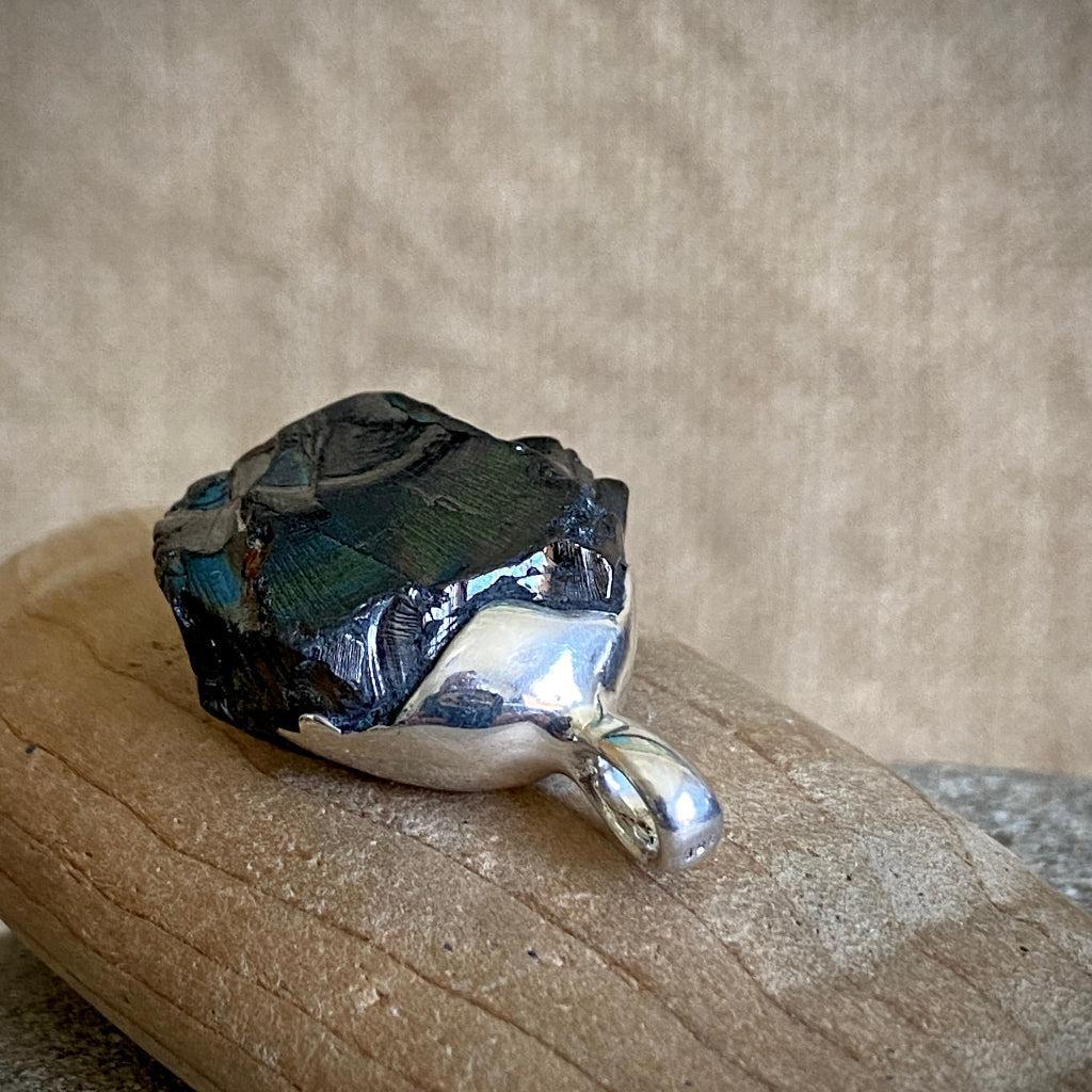 Elite Shungite Pendant | 8.5 g Sterling Silver Lost Wax Casting
