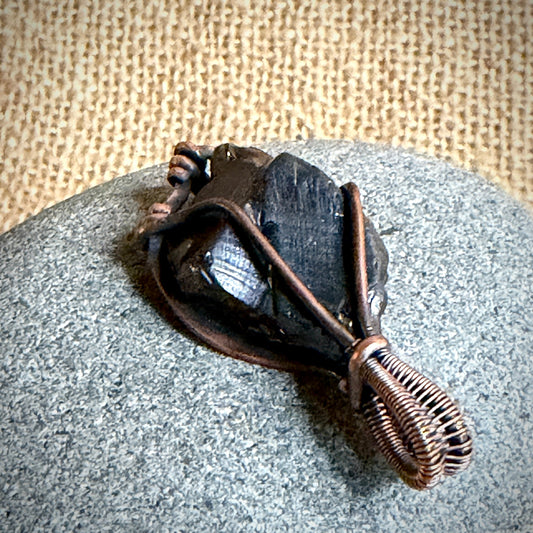 Elite Shungite Pendant | 8g Antiqued Copper Setting 1