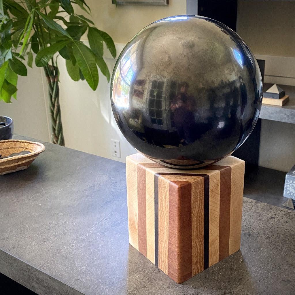 Enormous Shungite Sphere 8 Inch | PRICE REDUCED - Hairline Crack