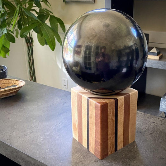 Enormous Shungite Sphere 8 Inch | PRICE REDUCED - Hairline Crack
