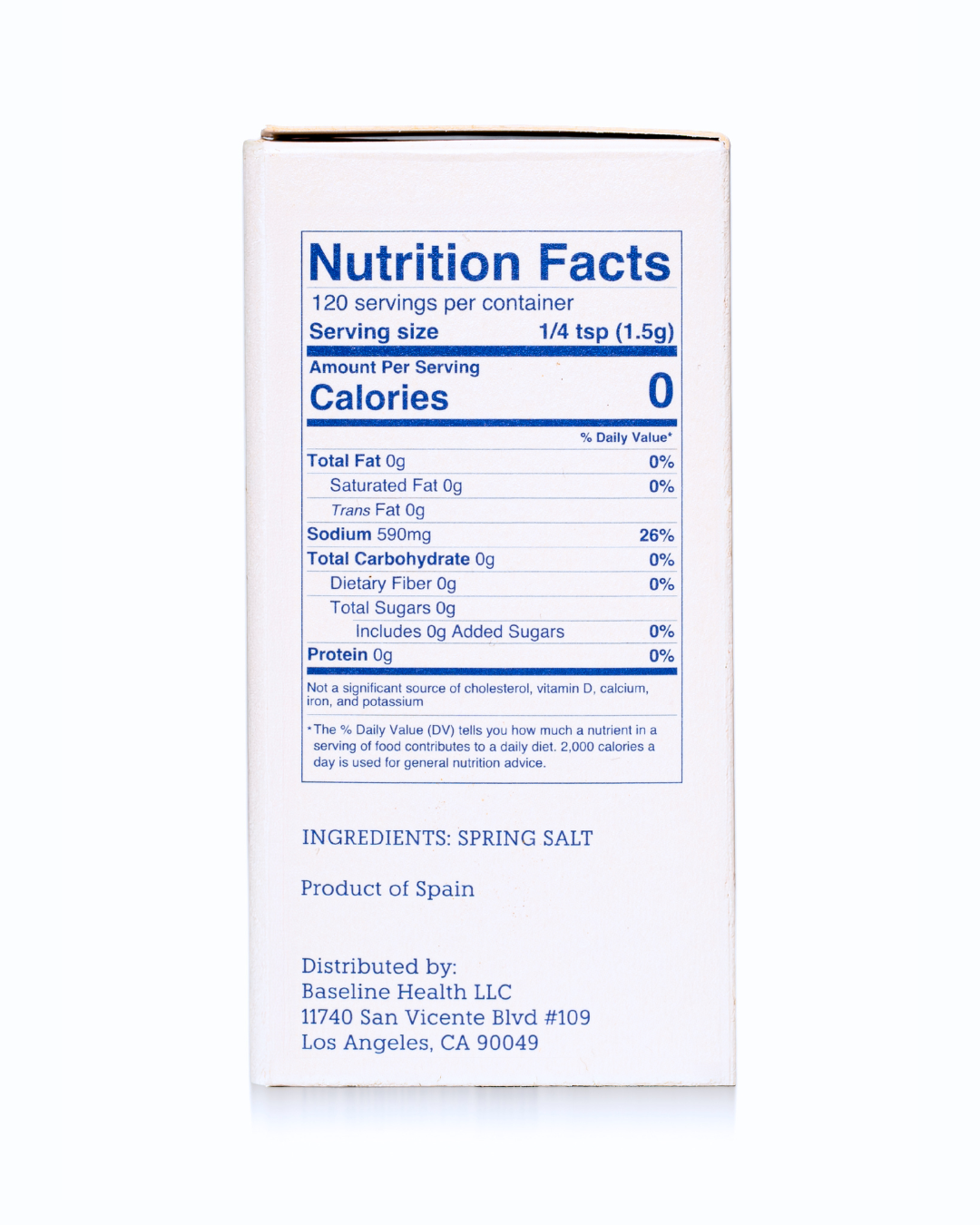 Fleur de Sel Spring Salt (180g) | Microplastic Free