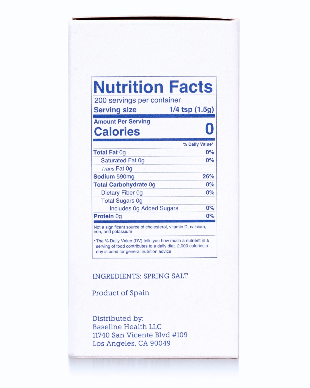 Fine Spring Salt (300g) | Microplastic Free