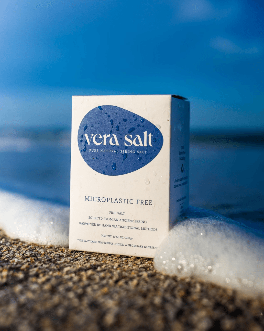 Fine Spring Salt (300g) | Microplastic Free
