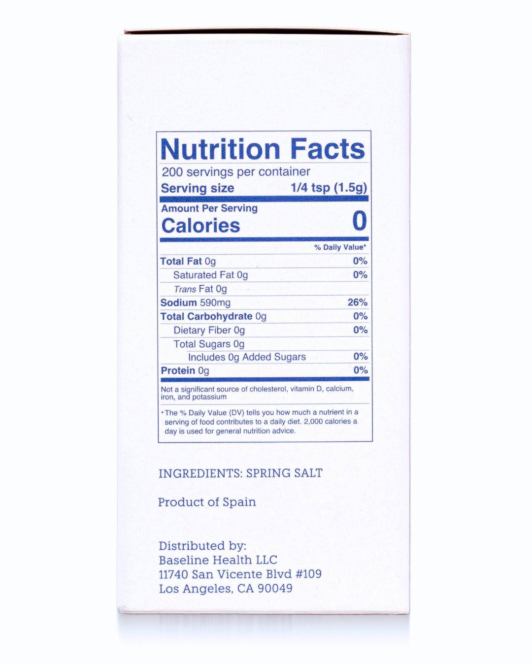 Fine Spring Salt (300g) | Microplastic Free
