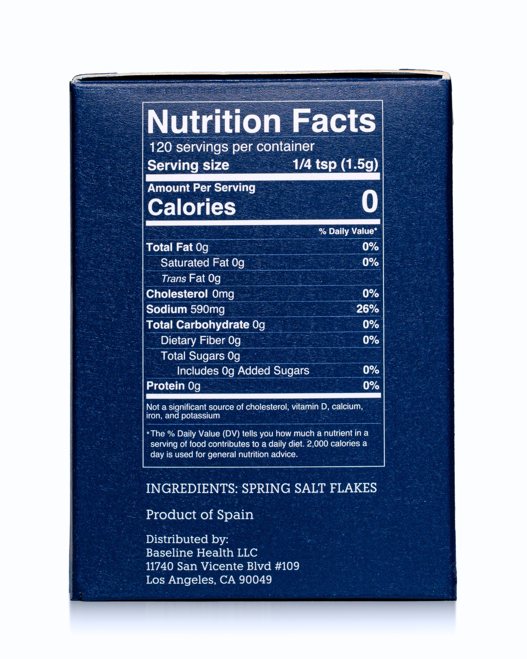 Flake Spring Salt (180g) | Microplastic Free
