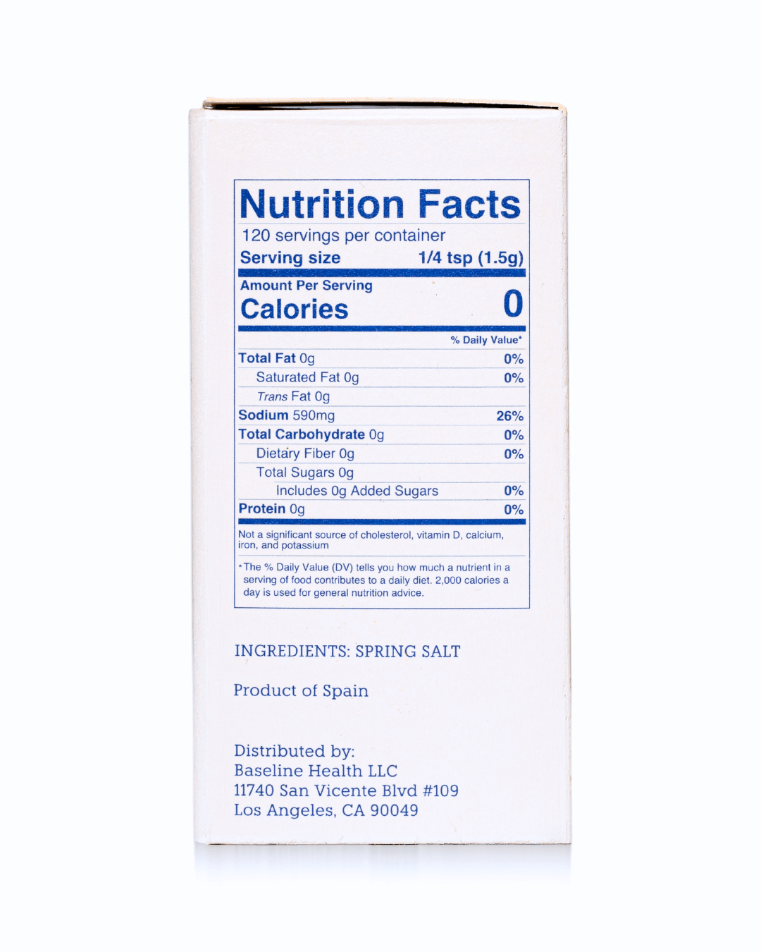 Fleur de Sel Spring Salt (180g) | Microplastic Free