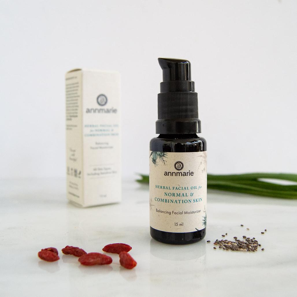 Herbal Facial Oil for Normal & Combination Skin 15ml