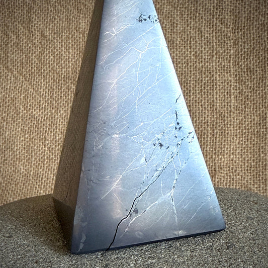 High Shungite Pyramid 2 Inch Base | PRICE REDUCED 1