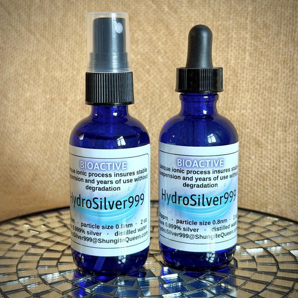 HydroSilver999 Nano Silver - 0.8nm 10ppm | Antimicrobial