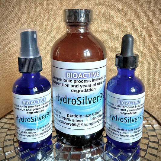 HydroSilver999 Nano Silver - 0.8nm 10ppm | Antimicrobial