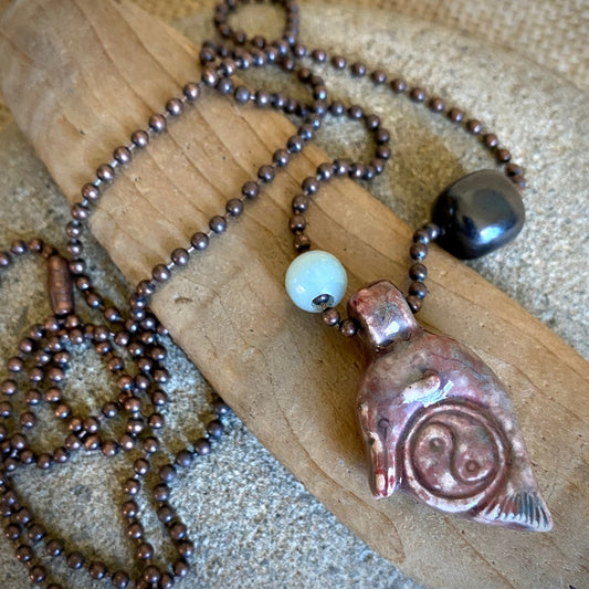 Necklace Extenders Puka Shell, Custom Bead, and Shungite Available
