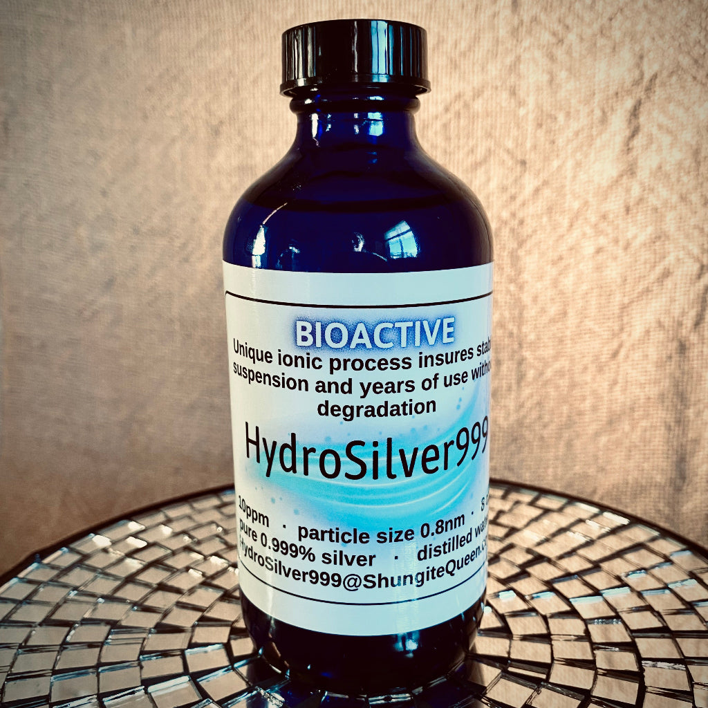 HydroSilver999 Colloidal Silver 0.8nm 10ppm