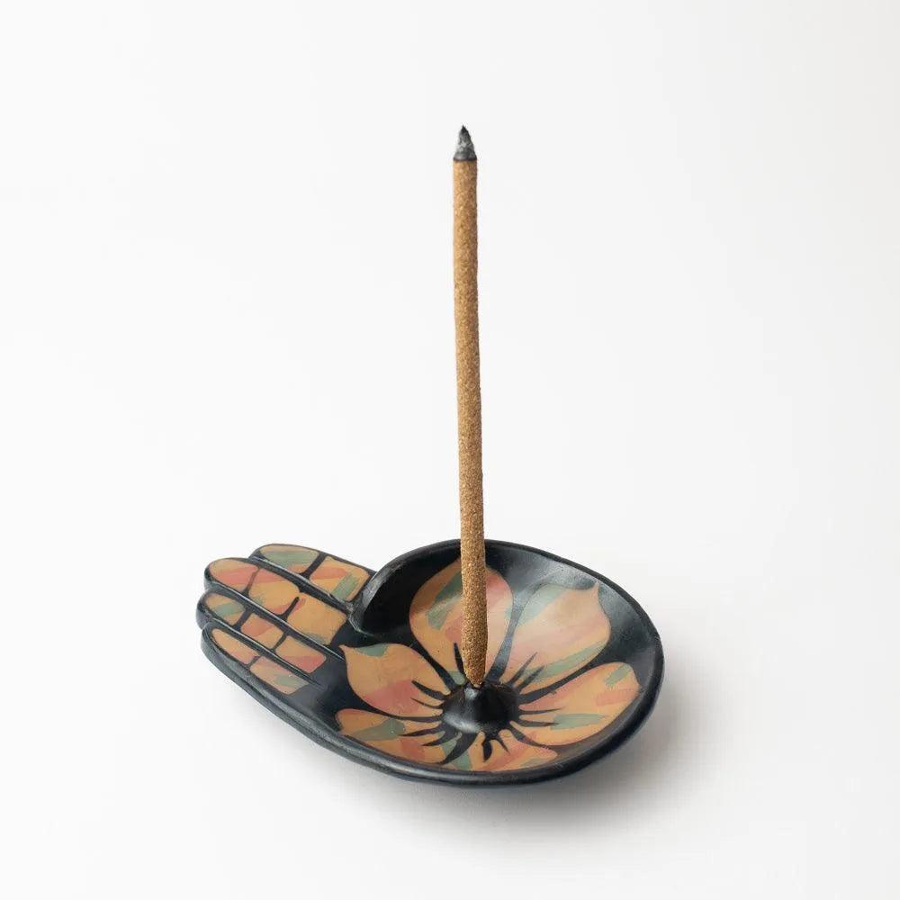 Incense Holder Modelo Mano | Handmade in Chulucanas, Peru