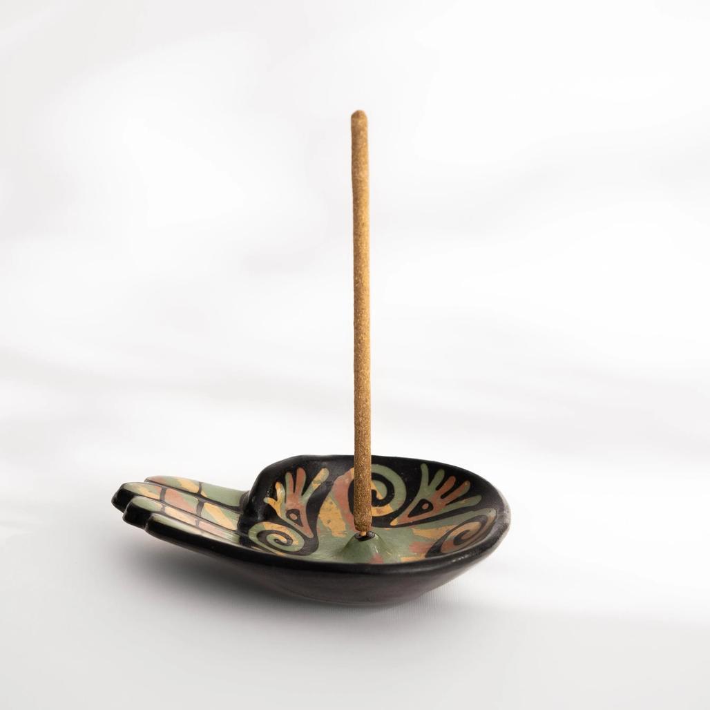 Incense Holder Modelo Mano | Handmade in Chulucanas, Peru