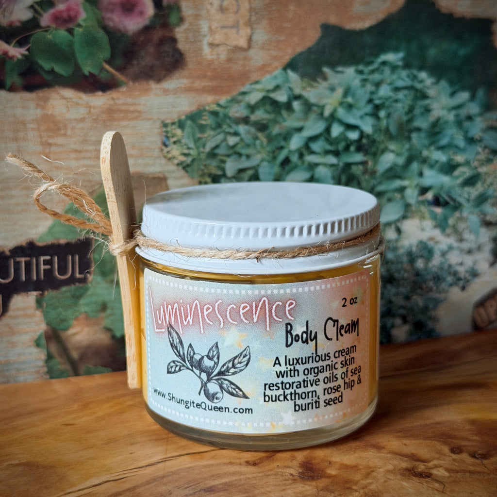 Luminescence Cream | With Sea Buckthorn, Rose Hip, & Buriti Seed Oils jar