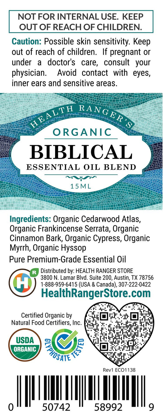 Biblical essential oil ingredients 