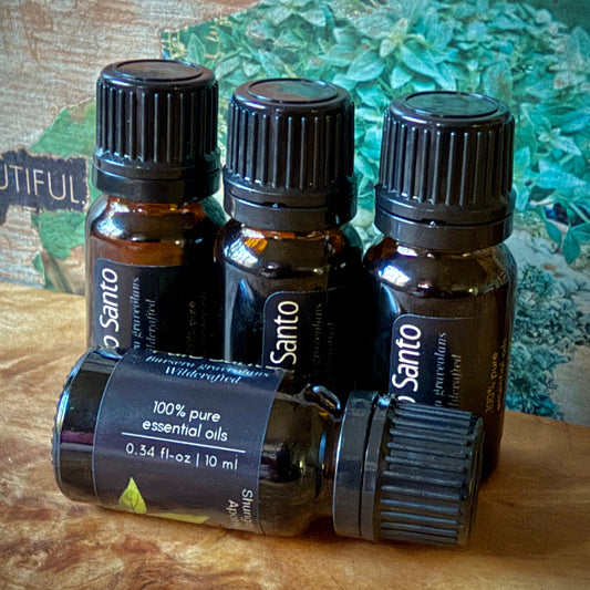 Palo Santo Essential Oil | Pure, Wildcrafted, South America 10mL 2