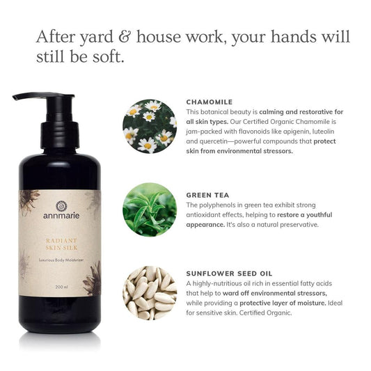 Radiant Skin Silk Body Lotion 200ml