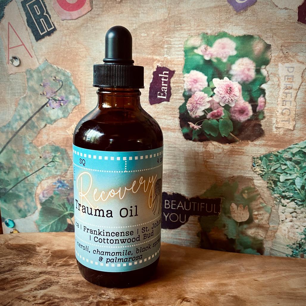 Recovery Trauma Oil | Arnica, Frankincense, SJW, Cottonwood & More