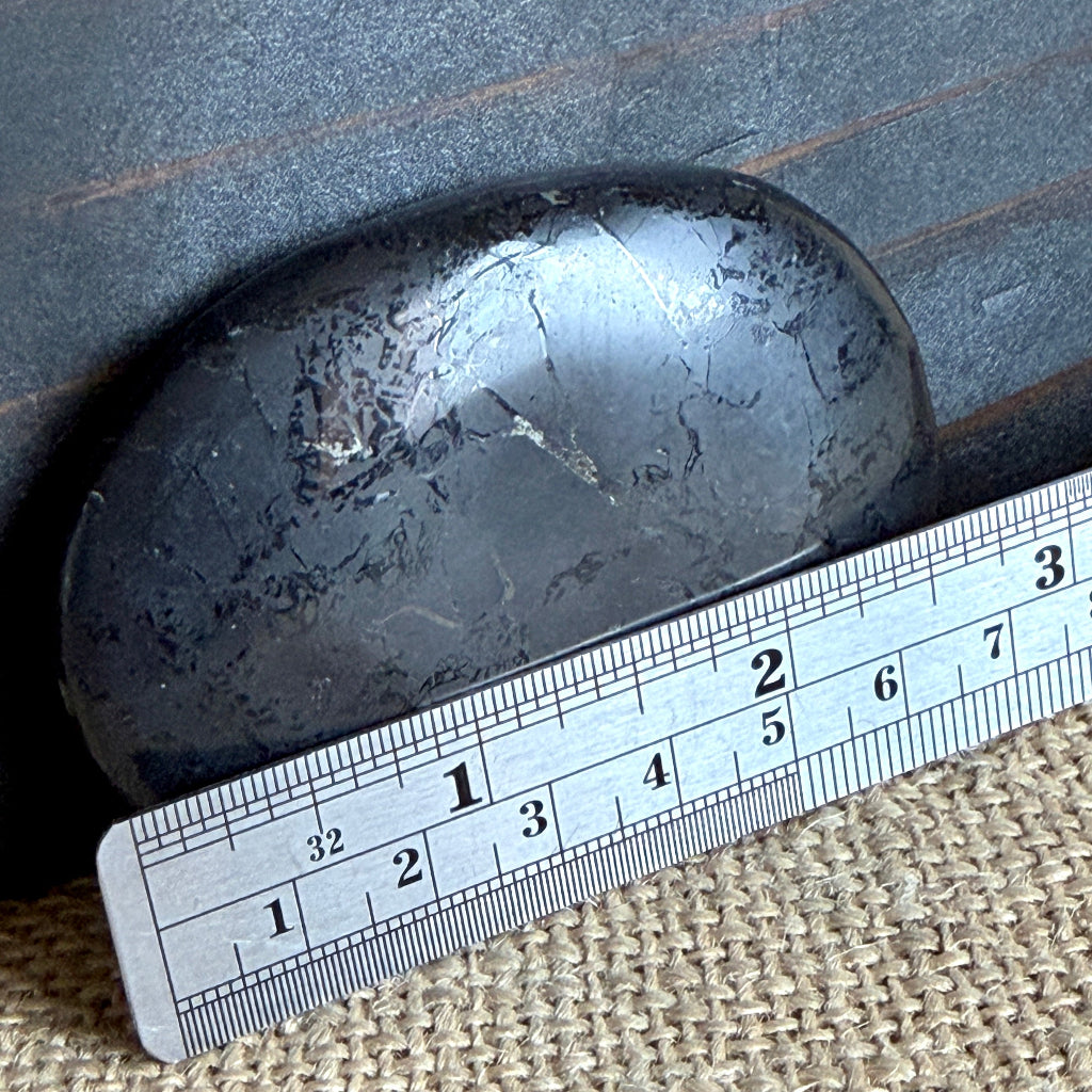 Shungite Palm Stone 3