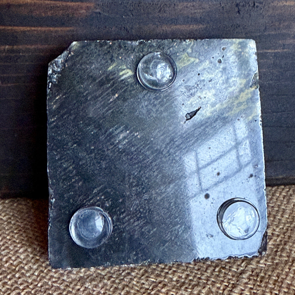 Shungite Pyramid on Bumblebee Jasper | Courage & Manifestation 3