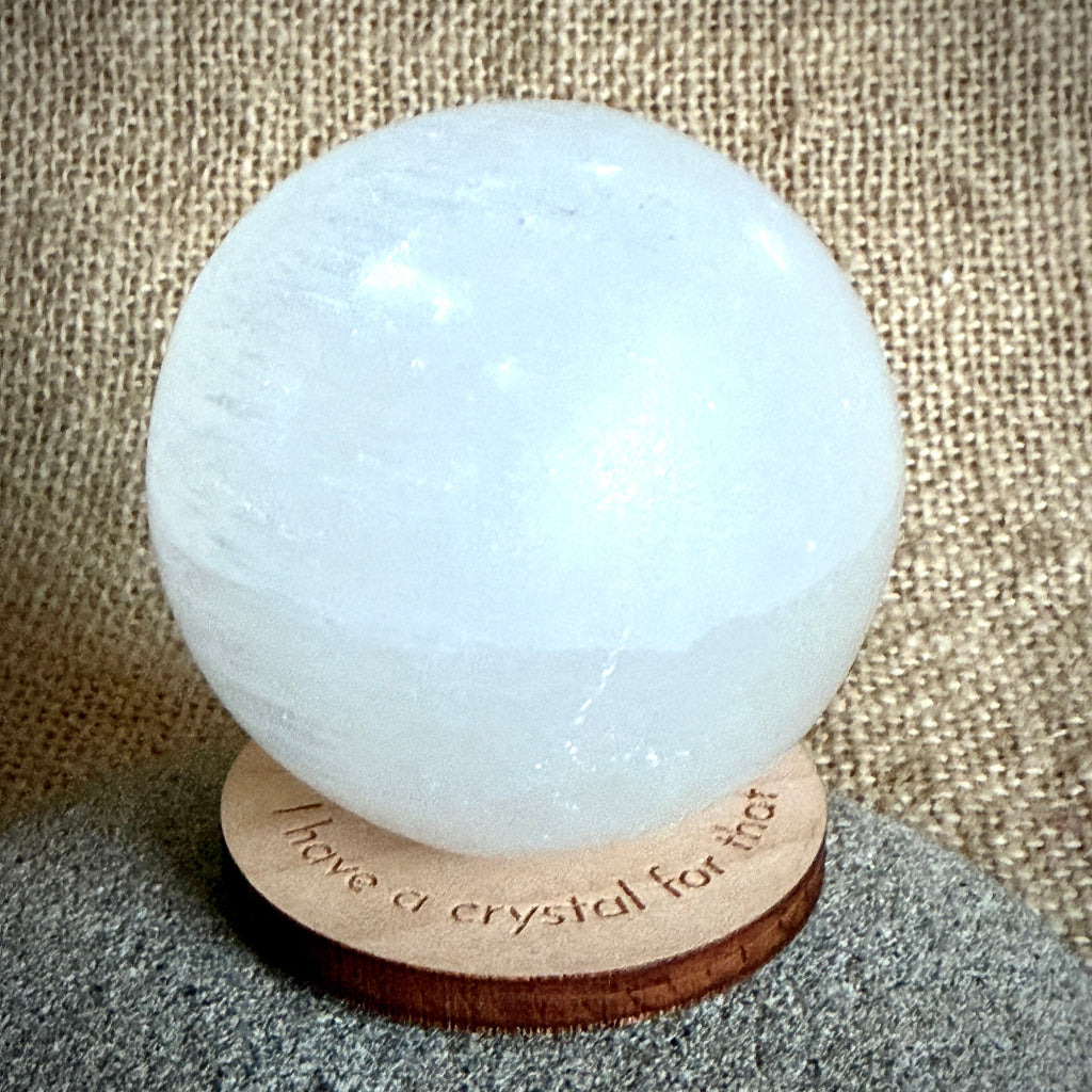 Tumbled Black Shungite, Selenite, Lepidolite | Orthoceras Heart Bowl sphere