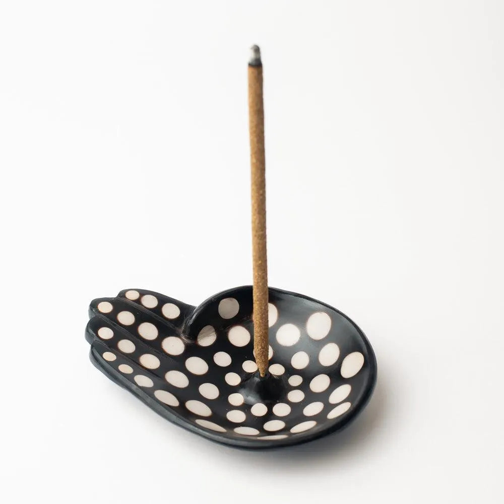 Incense Holder Modelo Mano | Handmade in Chulucanas, Peru