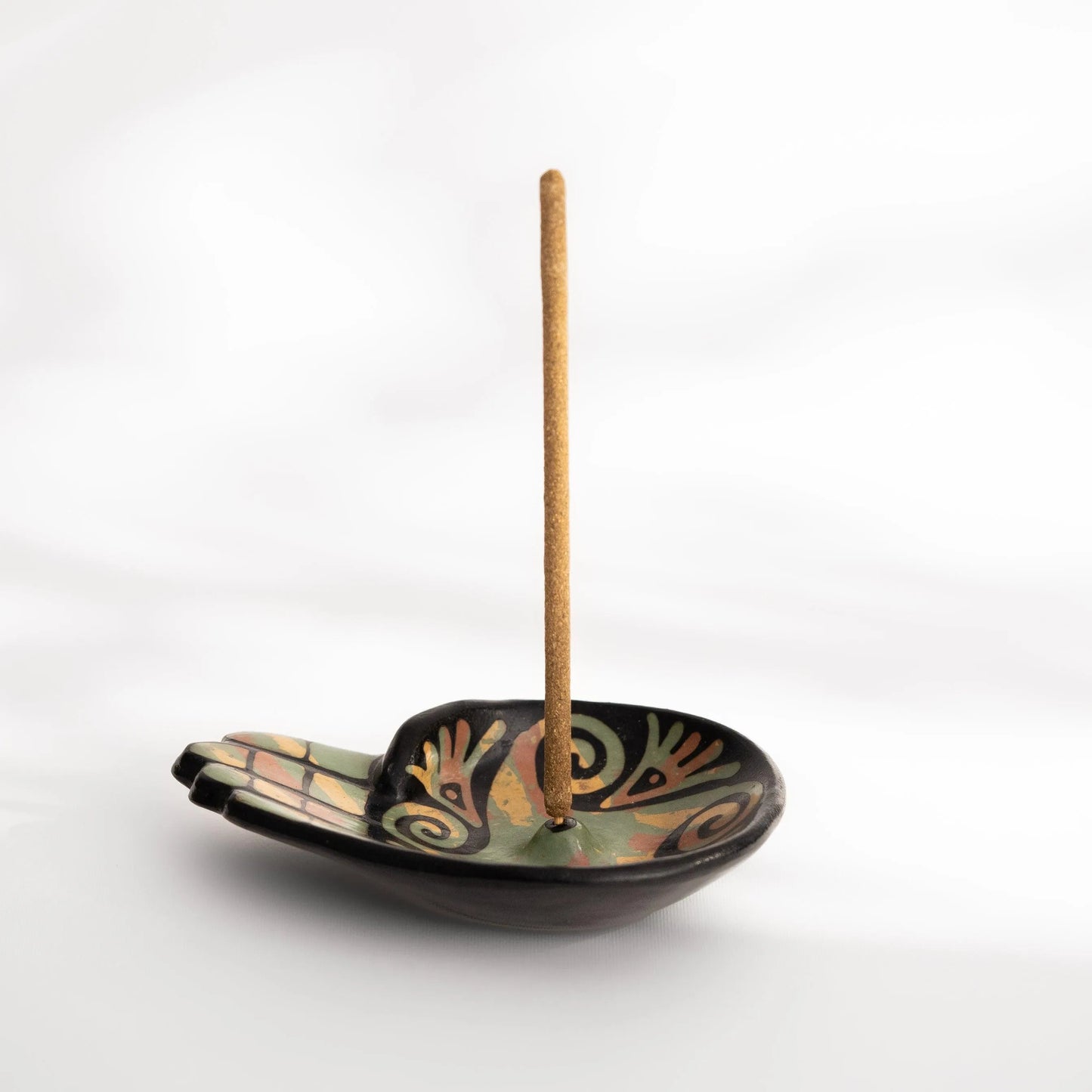 Incense Holder Modelo Mano | Handmade in Chulucanas, Peru