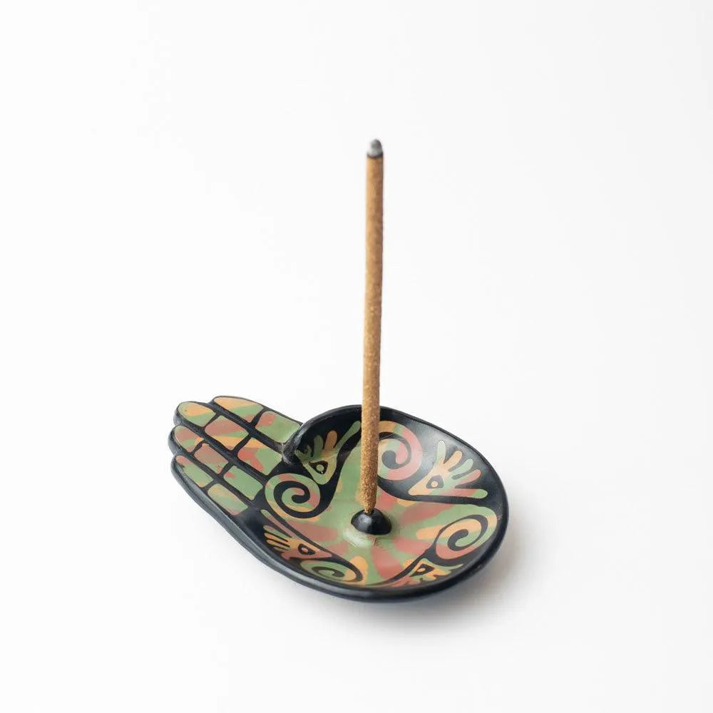 Incense Holder Modelo Mano | Handmade in Chulucanas, Peru