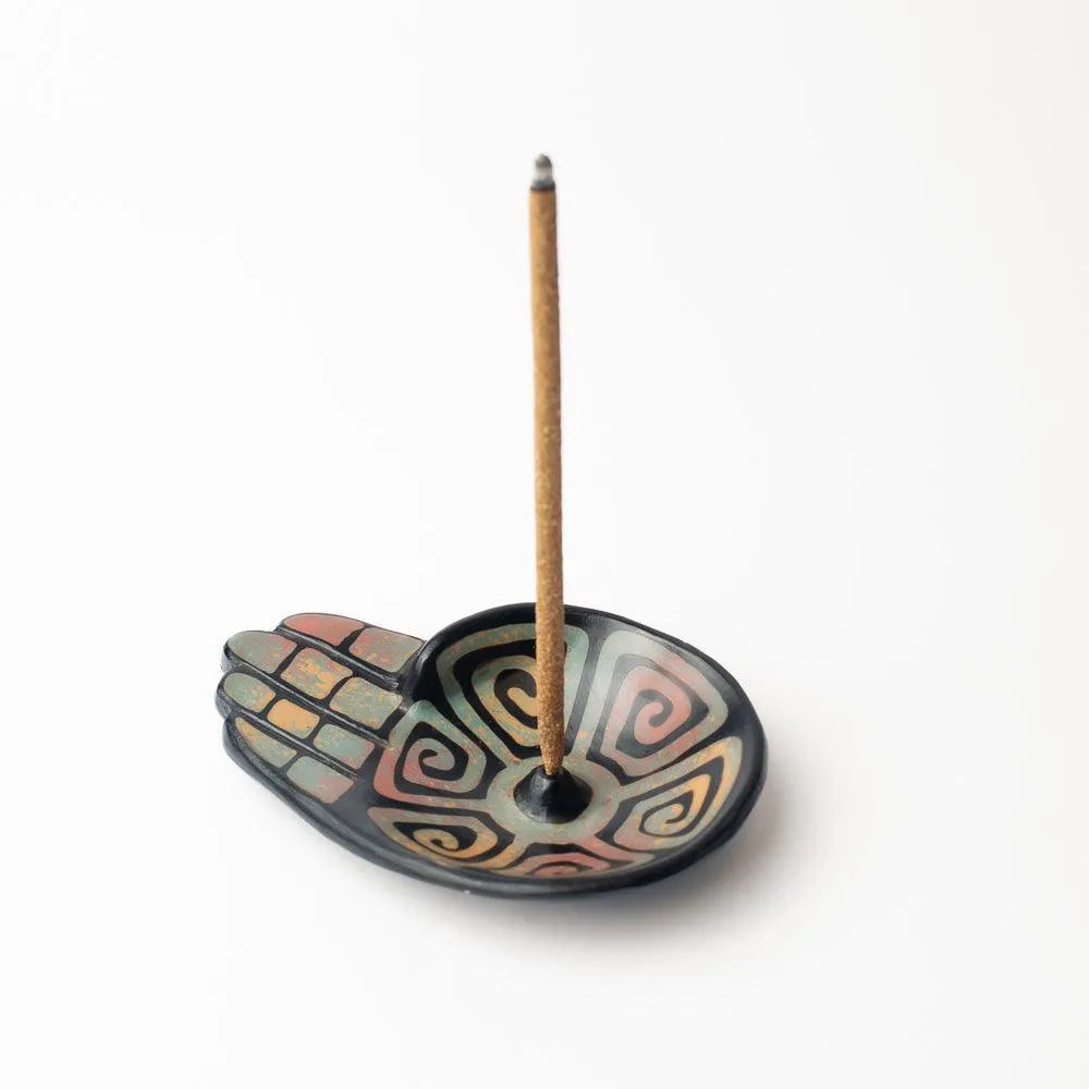 Incense Holder Modelo Mano | Handmade in Chulucanas, Peru