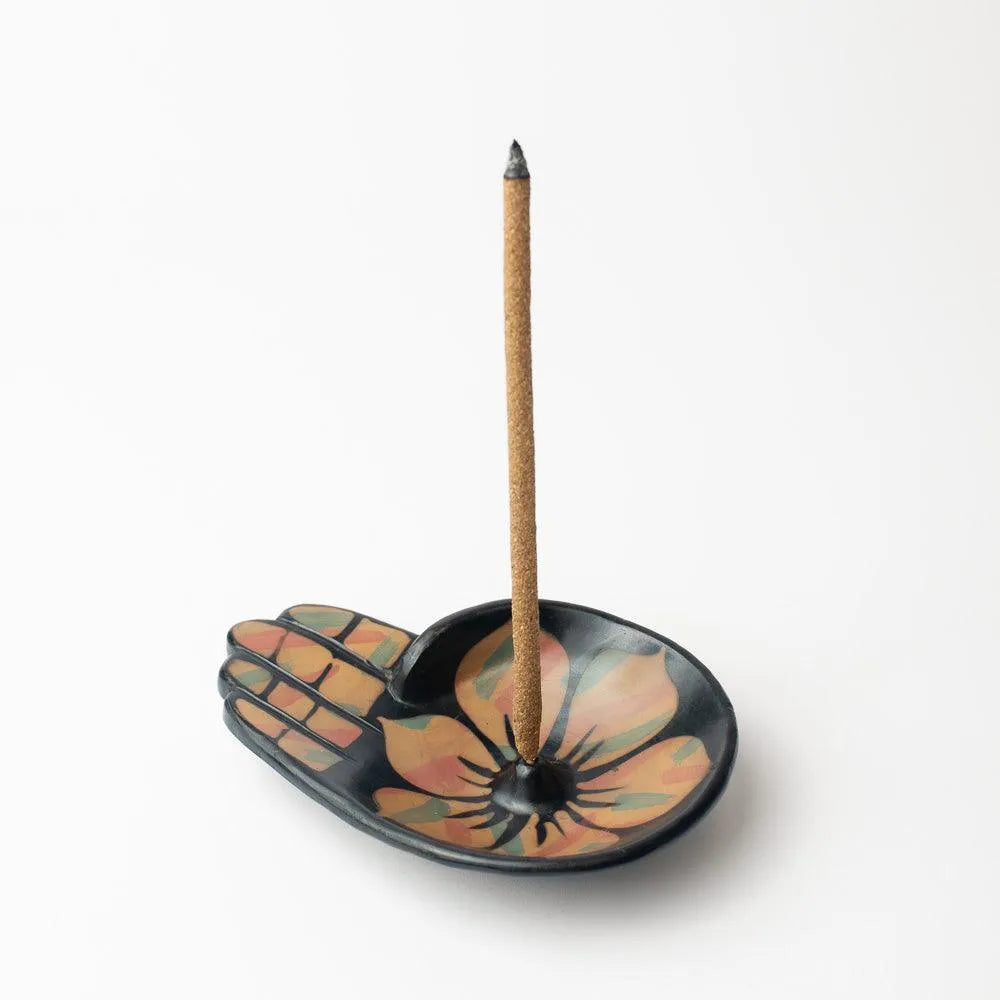 Incense Holder Modelo Mano | Handmade in Chulucanas, Peru